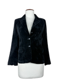 Preloved Premium Women Bolero Coatt by Redda, Black Cotton + Viscose for Womens - OTS Thrift Shop Peshawar Pakistan