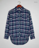 Preloved Premium Button Down Shirt by abercrombie & Fitch, Blue Cotton for Women - OTS Thrift Shop Karachi Pakistan
