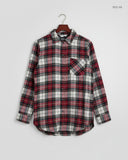 Button Down Shirt | H&M | Preloved Branded | Red Cotton | Premium | OTS Thrift Store Karachi Pakistan