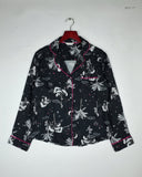 Button Down Shirt | day dreams | Preloved Branded | Black Polyester | Good | OTS Thrift Store Lahore Pakistan
