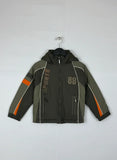 Winter Boys Jackets | East west | Preloved Branded | Olive Polyester | Premium | OTS Thrift Store Peshawar Pakistan