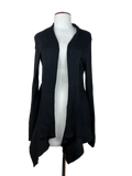 Preloved Premium Winter Long Cardigans by 89th & Madison, Black Rayon for Women - OTS Thrift Shop Lahore Pakistan