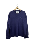 Preloved Premium Men's Jumpers & Sweaters by Superdry, Blue Wool for Men - OTS Thrift Shop Peshawar Pakistan