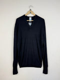 Shop Premium Men's Jumpers & Sweaters by ST michael | Preloved Branded Clothes | Black lambs wool | Men | OTS Thrift Store Peshawar Pakistan