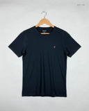 UK Imported secondhand Mens Tshirts - Farah brand, Black Cotton, Premium condition, for Men - Online Thrift Store Peshawar Pakistan