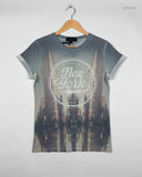 Secondhand Branded Mens Tshirts by River Island, Grey Cotton fabric, Premium condition, for Men - Online Thrift Shop Lahore Pakistan
