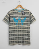 Shop Excellent Mens Tshirts by Unknown | Preloved Branded Clothes | Brown Cotton | Mens | OTS Thrift Store Islamabad Pakistan