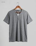 Preloved Excellent Mens Tshirts by IDENTIC, Gray Cotton for Mens - OTS Thrift Shop Peshawar Pakistan