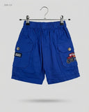 UK Imported secondhand Boys Summer Bottoms - CUT LABEL brand, Blue Cotton, Premium condition, for Boys - Online Thrift Store Lahore Pakistan