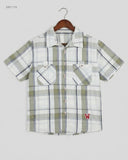 Boys Summer Tops | DUNNES STORE | Preloved Branded | OLIVE GREEN Cotton | Premium | OTS Thrift Store Islamabad Pakistan