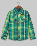 UK Imported secondhand Boys Summer Tops - MY WEAR brand, Green Cotton, Premium condition, for Boys - Online Thrift Store Islamabad Pakistan
