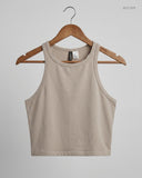 UK Imported secondhand Summer Crop Tops - H&M brand, Brown Cotton, Premium condition, for Womens - Online Thrift Store Islamabad Pakistan