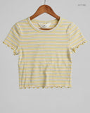 Preloved Premium Summer Crop Tops by H&M, Multi Cotton for Womens - OTS Thrift Shop Islamabad Pakistan