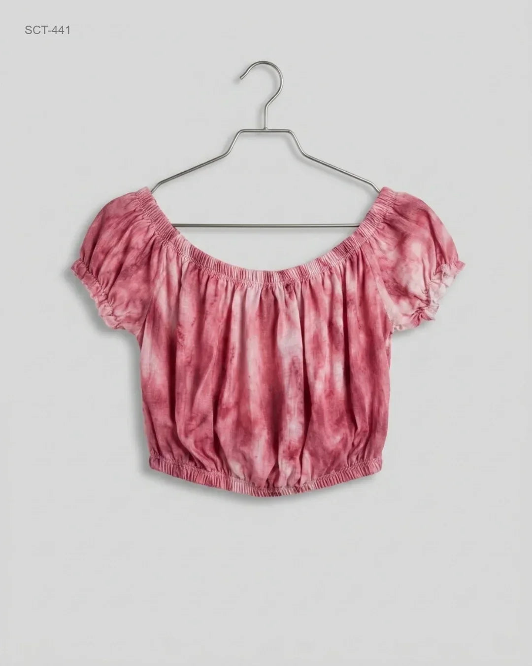 Summer Crop Tops | Primark | Preloved Branded | Pink Polyester | Premium | OTS Thrift Store Karachi Pakistan