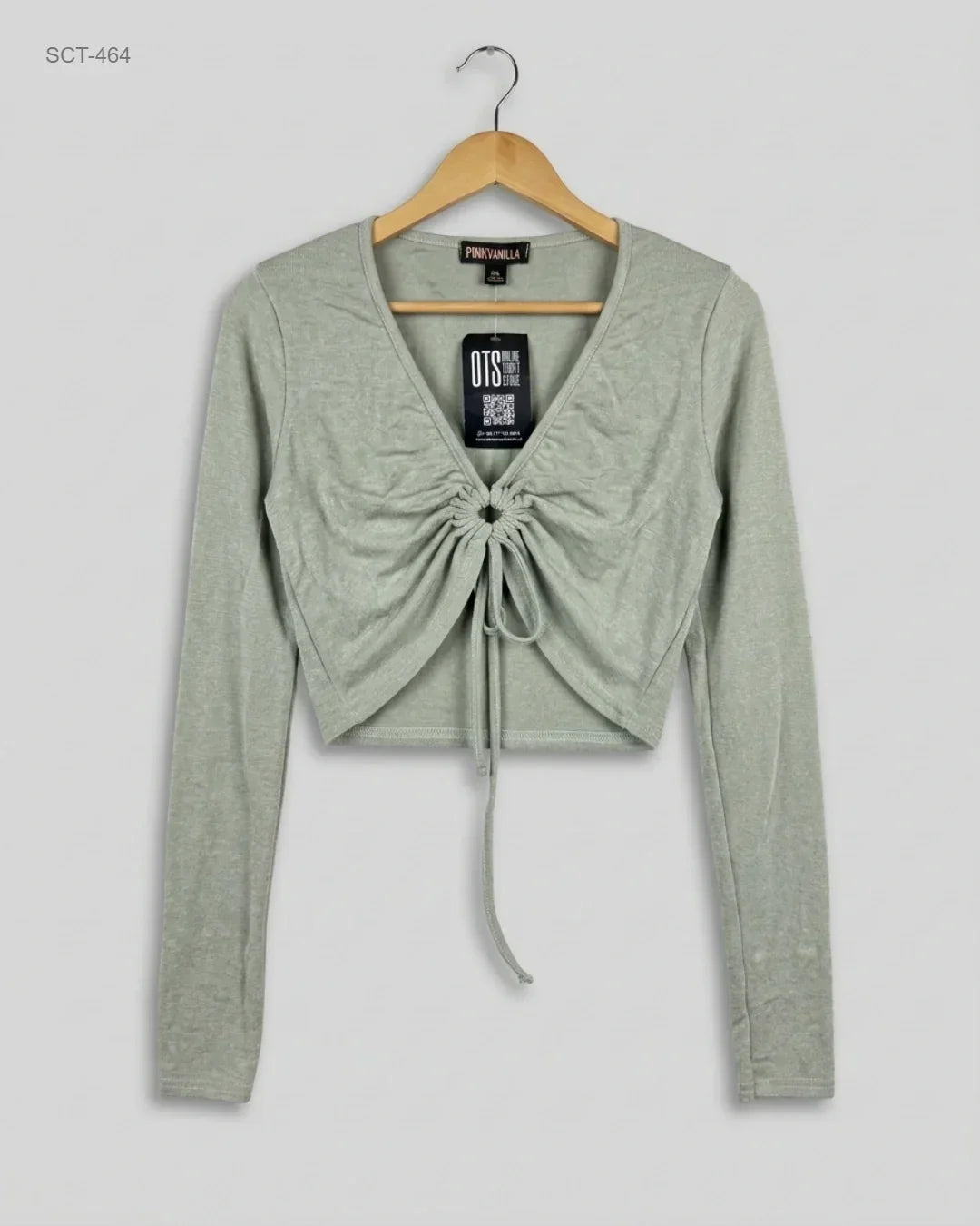 Premium Condition Summer Crop Tops | Preloved PINKVANILLA | MintCream Polyester | Thrift Shop for Womens Karachi Pakistan | OTS