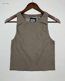 Summer Crop Tops | Primark | Preloved Branded | Brown Polyester | Excellent | OTS Thrift Store Lahore Pakistan