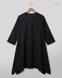 Preloved Summer Kurti by EGO in Black Lawn for Womens - Premium Condition | OTS Pakistan (SK-154)