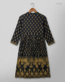 Buy Black Cotton Summer Kurti by CUT LABEL - GOOD condition for Womens | Preloved OTS Pakistan (SK-158)