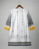 Buy Black & White Lawn Summer Kurti by ZARA SHAHZAMAL - Excellent condition for Womens | Preloved OTS Pakistan (SK-159)