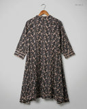 Shop Premium Condition Black Cotton Summer Kurti by CUT LABEL for Womens at OTS - Online Thrift Store Pakistan (SK-160)