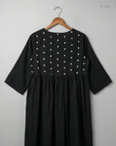 Preloved Summer Kurti by CHENONE in Black Cotton for Womens - Premium Condition | OTS Pakistan (SK-163)