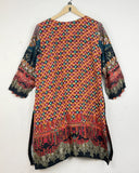 Buy Premium Summer Kurti in MULTI LAWN COTTON by Cut Label for | OTS Thrift Store Pakistan
