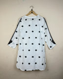 Buy Premium Summer Kurti in White LAWN by KHAADI for | OTS Thrift Store Pakistan