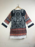 Preloved Summer Kurti by LIMELIGHT in Black Lawn for Women - Premium Plus Condition | OTS Pakistan (SK-55)