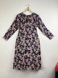 Shop Premium Condition Black Lawn Summer Kurti by Cut Label for Women at OTS - Online Thrift Store Pakistan (SK-61)