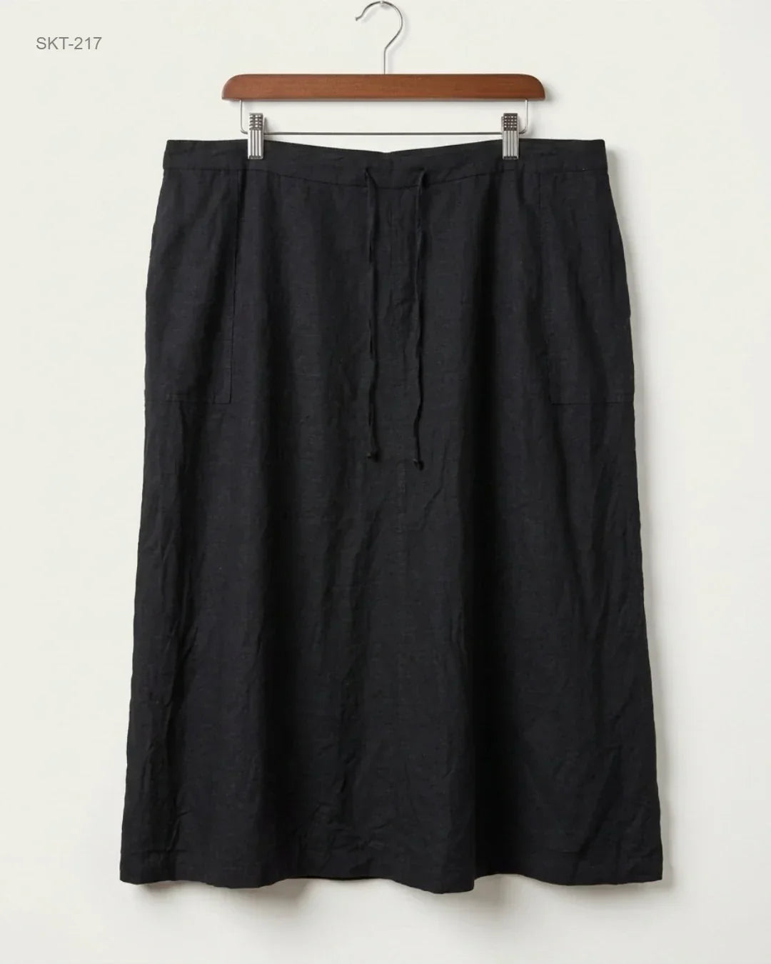 Preloved Premium Women's skirts by CAPSULE, Black Cotton for Womens - OTS Thrift Shop Islamabad Pakistan
