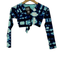 UK Imported secondhand Winter Crop Tops - Unknown brand, Multi Polyester, Premium condition, for Women - Online Thrift Store Peshawar Pakistan