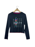 Shop Excellent Winter Crop Tops by Marks & Spencer | Preloved Branded Clothes | Black Cotton | Women | OTS Thrift Store Islamabad Pakistan