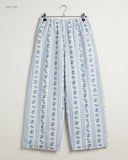Secondhand Branded Women Flapper Trouser by SECRET, SkyBlue Cotton fabric, Premium condition, for - Online Thrift Shop Lahore Pakistan