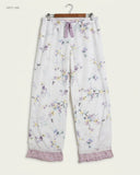 Women Flapper Trouser | Marks & Spencer | Preloved Branded | White Cotton | Premium | OTS Thrift Store Peshawar Pakistan