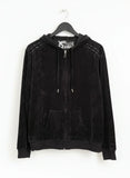 Preloved Premium Winter Hoodies & Sweatshirts by Marks & Spencer, Black Cotton for Womens Hoodies - OTS Thrift Shop Karachi Pakistan