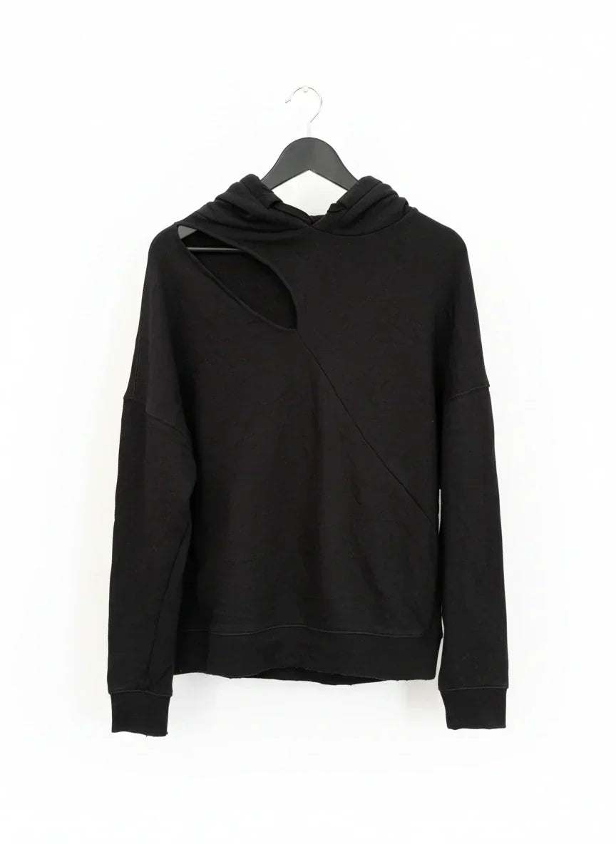 Winter Hoodies & Sweatshirts | Sinead keary | Preloved Branded | Black Cotton | Premium | OTS Thrift Store Peshawar Pakistan