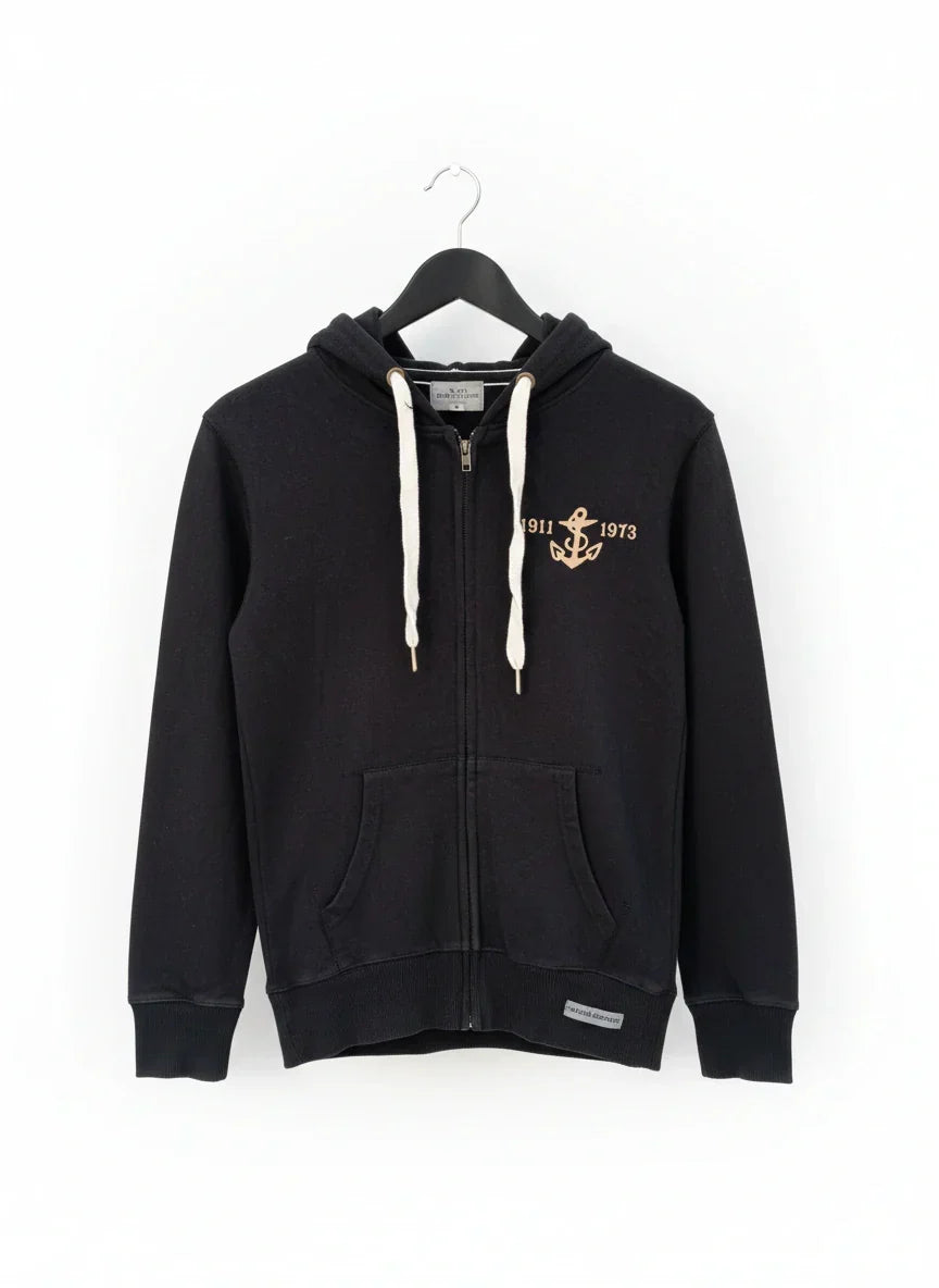 Shop Premium Winter Hoodies & Sweatshirts by Unknown | Preloved Branded Clothes | Black Cotton | Womens Hoodies | OTS Thrift Store Peshawar Pakistan