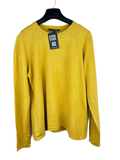 Secondhand Branded Winter Knitted Tops by Love Knitwear, Gold Acrylic fabric, Premium condition, for Women - Online Thrift Shop Peshawar Pakistan