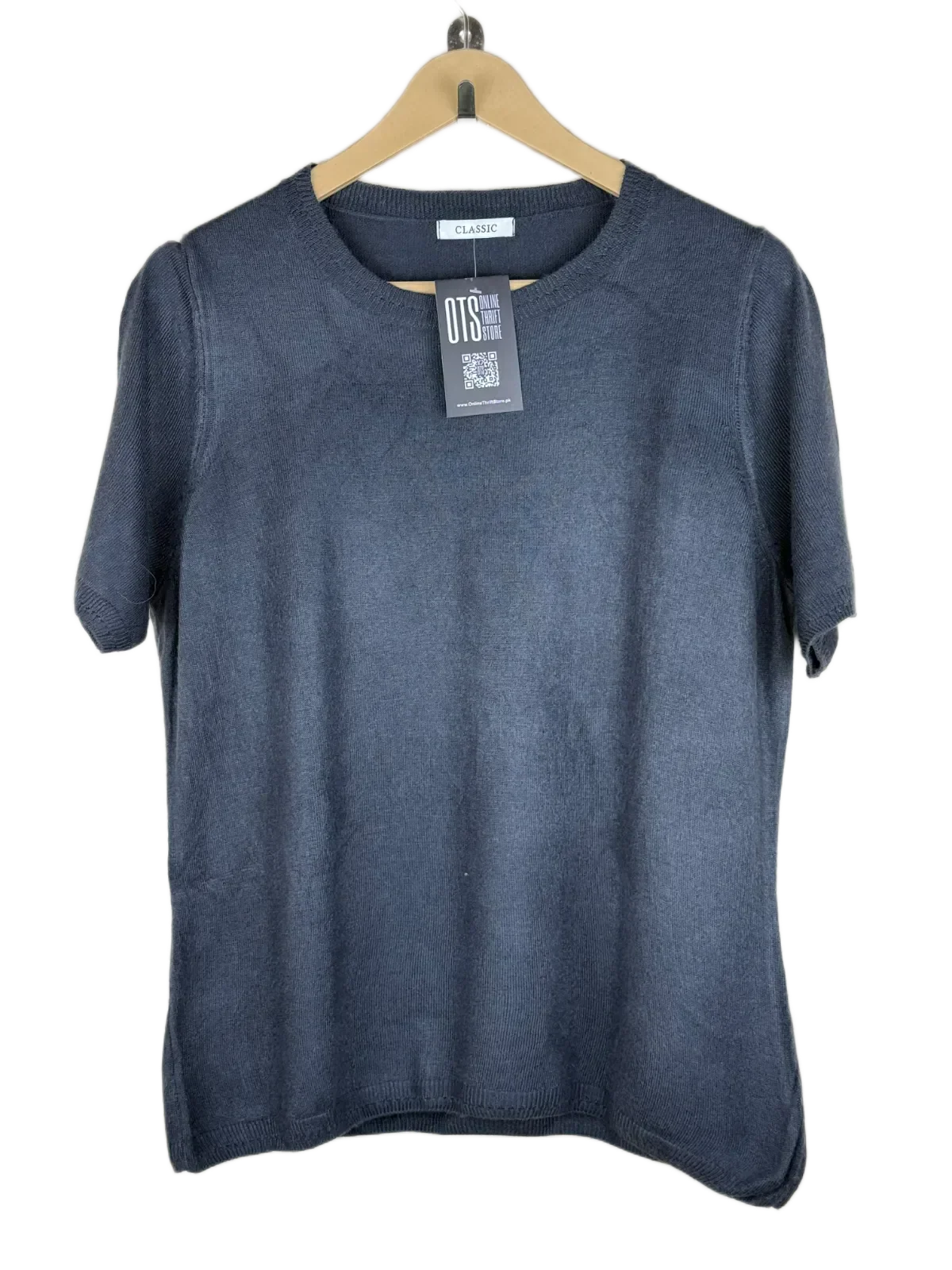 Premium Plus Condition Winter Knitted Tops | Preloved Classic | Black Acrylic | Thrift Shop for Women Lahore Pakistan | OTS