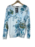Preloved Premium Winter Knitted Tops by Bonmarché, White Viscose for Women - OTS Thrift Shop Peshawar Pakistan