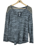 UK Imported secondhand Winter Knitted Tops - Unknown brand, Grey Polyester, Excellent condition, for Women - Online Thrift Store Islamabad Pakistan