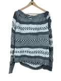 Excellent Condition Winter Knitted Tops | Preloved Unknow | Multi Acrylic | Thrift Shop for Women Karachi Pakistan | OTS