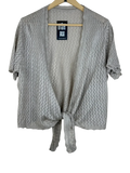Premium Plus Condition Winter Knitted Tops | Preloved Unknown | Grey Wool | Thrift Shop for Women Peshawar Pakistan | OTS