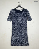 Premium Condition Women Maxi & Frock | Preloved Marks & Spencer | Blue Polyester | Thrift Shop for Women Karachi Pakistan | OTS