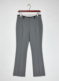 Secondhand Branded Womens Pants & Trousers by H&M, DarkGrey Polyester fabric, Premium condition, for Women - Online Thrift Shop Lahore Pakistan