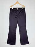 Premium Condition Womens Pants & Trousers | Preloved Oltre | Purple Polyester | Thrift Shop for Women Lahore Pakistan | OTS