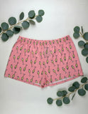 Womens Shorts | Quiz | Preloved Branded | Pink Polyester | Premium | OTS Thrift Store Islamabad Pakistan