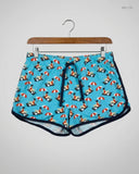 UK Imported secondhand Womens Shorts - George brand, SkyBlue Cotton, Premium condition, for Women - Online Thrift Store Peshawar Pakistan