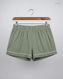 Preloved Premium Womens Shorts by Primark, OLIVE GREEN Polyester for Women - OTS Thrift Shop Peshawar Pakistan