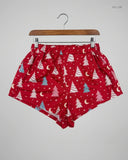 Secondhand Branded Womens Shorts by Unknown, RED Polyester fabric, Premium condition, for Women - Online Thrift Shop Lahore Pakistan